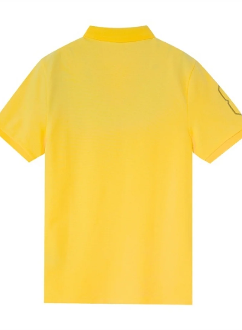 GIORDANO Men’s Slim Fit 3D Lion CNY Lycra Pique Polo